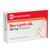 Ibu-Lysin AL 400 mg Filmtabletten bei akuten Schmerzen