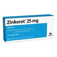 ZINKOROT 25 mg Tabletten