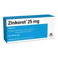 ZINKOROT 25 mg Tabletten