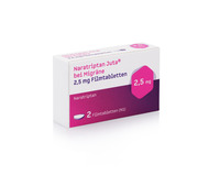 NARATRIPTAN Juta bei Migräne 2,5 mg Filmtabletten