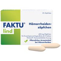 FAKTU lind Hämorrhoidenzäpfchen