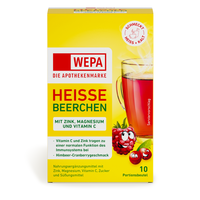 WEPA heiße Beerchen+Vit.C+Zink+Magnesium Pulver