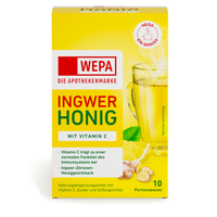 WEPA Ingwer+Honig+Vitamin C Pulver