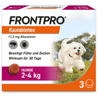 FRONTPRO 11 mg Kautabletten f.Hunde 2-4 kg