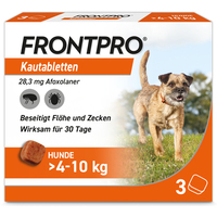 FRONTPRO 28 mg Kautabletten f.Hunde >4-10 kg