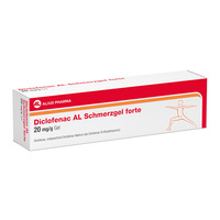 Diclofenac AL Schmerzgel forte 20 mg / g bei akutem Bewegungsschmerz nach stumpfem Trauma