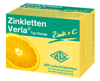 ZINKLETTEN Verla Orange Lutschtabletten