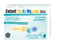 CEFAVIT D3 K2 Mg 4.000 I.E. Stix Granulat