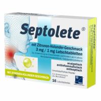 SEPTOLETE m.Zitronen-Holund.Geschm.3mg/1mg Lut.-T.