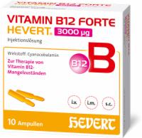 VITAMIN B12 FORTE Hevert 3000 µg Inj.-Lsg.Amp.